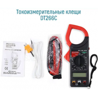 Токовые клещи DT266C NOM, с мультиметром Токовые клещи DT266C NOM, с мультиметром